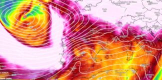 Ein neuer Sturm zieht über Spanien herein