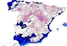 Temperaturen Spanien Kalt
