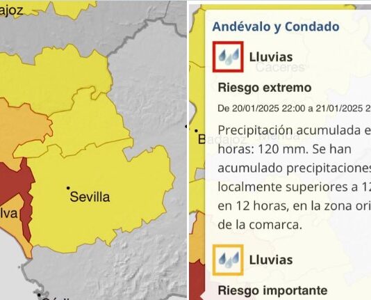 Wetterwarnung Spanien