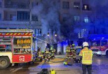 Feuer Valencia Bingohalle