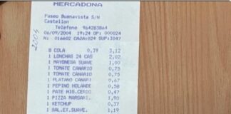 Mercadona Preise 2004