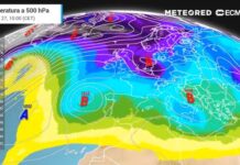 Sturm Spanien Regen