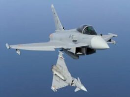 Eurofighter des 11. Geschwaders Spaniens