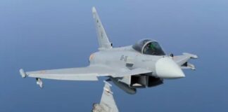 Eurofighter des 11. Geschwaders Spaniens