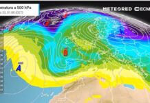 Fujiwhara-Effekt Wetter Spanien