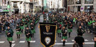 MAdrid Sant Patricks Tag