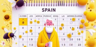 Pollenflug Kalender Spanien