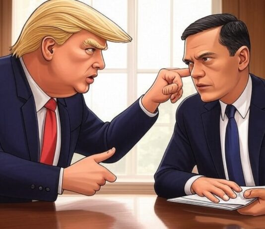 Trump Sanchez