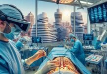 Das deutsche Krankenhaus Trias i Pujol in Badalona setzt Augmented-Reality-Brillen bei Wirbelsäulenoperationen ein