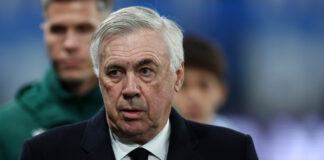 Real Madrids Trainer Carlo Ancelotti in einem Steuerbetrugsprozess, der ihm eine Haftstrafe von fast fünf Jahren einbringen könnte
