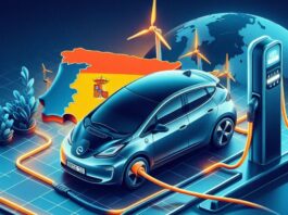 Wie viel kostet eine volle Ladung eines Elektroautos in Spanien durchschnittlich?