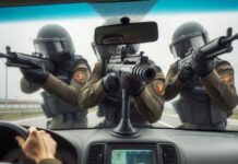 Die Guardia Civil verschärft die Überwachung von Windschutzscheiben
