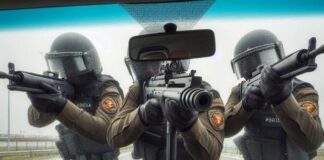 Die Guardia Civil verschärft die Überwachung von Windschutzscheiben