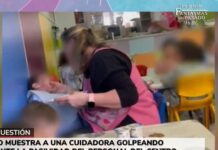Die Nationalpolizei hat in Torrejón (Madrid) vier Angestellte einer Kinderkrippe wegen des Angriffs auf ein Baby verhaftet