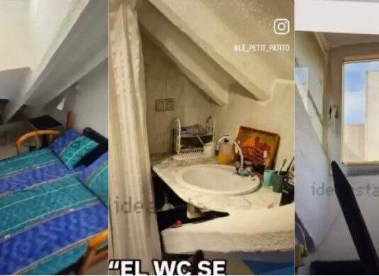 Mini-Wohnung, Maxi-Preis: Schock-Angebot 14qm-Traum für 95.000€ in Madrid ohne Bad aber mit Röhrenfernseher