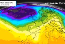 Ein neuer Sturm zieht in der Osterwoche über Spanien auf