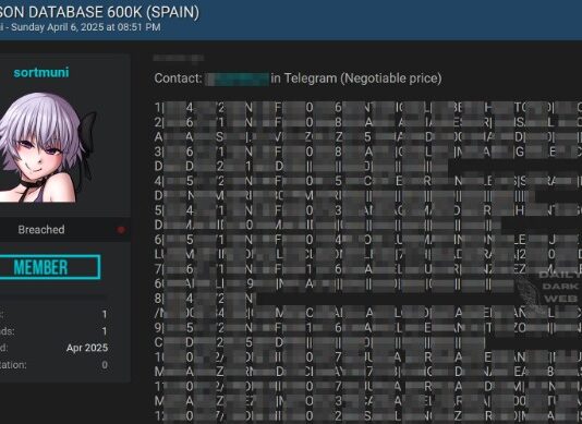 Robinson-Liste: Daten von mehr als 600.000 Menschen aus Spanien im Dark Web