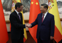 Diplomatische Spannungen wegen des Treffens zwischen Sánchez und Xi