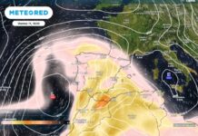 Morgen und Freitag wird es Schlammregen geben, der diese Gebiete Spaniens mit Saharastaub beflecken wird