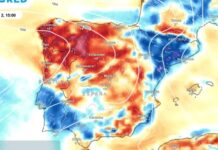 Sturm Nuria wird dem guten Wetter ein Ende setzen und Spanien ab diesem Mittwoch mit Regen überfluten: Die Temperaturen sinken um bis zu 10 Grad