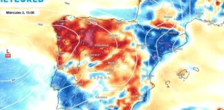 Sturm Nuria wird dem guten Wetter ein Ende setzen und Spanien ab diesem Mittwoch mit Regen überfluten: Die Temperaturen sinken um bis zu 10 Grad