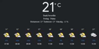 Palma de Mallorca Wetter, Freitag, 18. April 2025: Ihr detaillierter Tagesüberblick