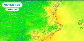 Von Murcia bis Valencia wird es von Samstag bis Sonntag Temperaturen um die 25 ºC geben