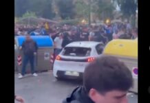 13 Verletzte als vor dem Cornellá-Stadion in Barcelona ein Auto zahlreiche Espanyol-Fans überfährt