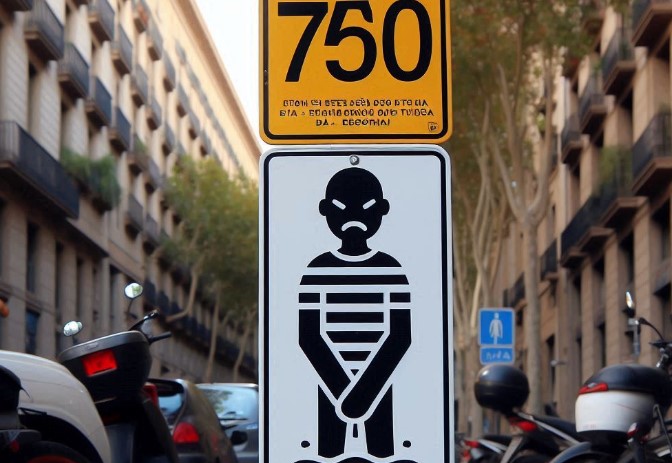 Barcelona will der Unhöflichkeit ein Ende setzen: 750 Euro Geldstrafe für das Urinieren auf der Straße
