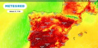Die Hitze hält an und in den nächsten Stunden kommen Stürme: Es gibt 18 spanische Provinzen mit Warnungen