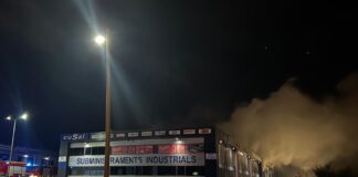 Fünf Gemeinden in Katalonien wegen eines Brandes in einer Chlorfabrik gesperrt