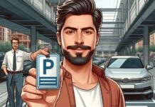 Kann ein Fußgänger in Spanien einen Parkplatz für ein Fahrzeug reservieren?
