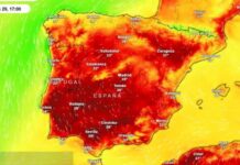Die starke Hitze in Spanien wird die ganze Woche über mit Temperaturen von bis zu 40 °C anhalten