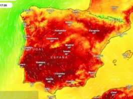 Die starke Hitze in Spanien wird die ganze Woche über mit Temperaturen von bis zu 40 °C anhalten