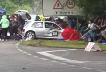 Schwerer Zwischenfall beim Rallye Festival Hoznayo: Auto rast in Zuschauermenge – Mehrere Verletzte (Video)