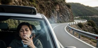 Bußgelder für Rauchen am Steuer in Spanien: Was Autofahrer wirklich wissen müssen