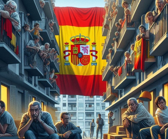 Spaniens politische Lage: Sieben von zehn Spaniern besorgt – Wohnungsnot und Korruption im Fokus