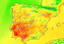 Hier sind die Regionen in Spanien, in denen die Temperaturen in den kommenden Stunden die 30-Grad-Marke überschreiten werden