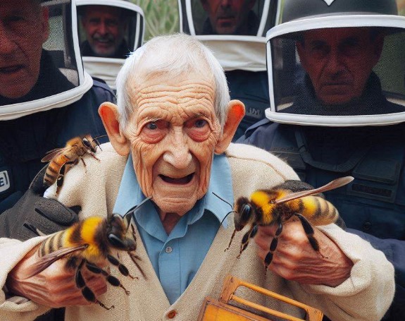 Skurriler Vorfall in Lleida: 70-jähriger Imker setzt Bienen gegen Mossos ein