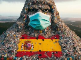 Spaniens Mega-Masken-Müllberg im Wert von 100 Millionen Euro!