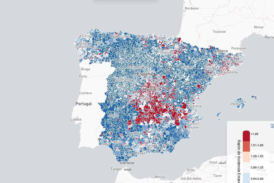 Die Pandemie vor Ihrer Haustür: Spaniens erster interaktiver Covid-19 Atlas