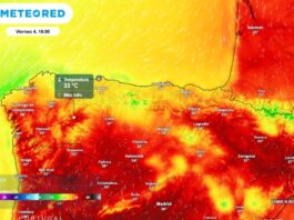 Wo die Temperaturen explodieren: Temperaturanstieg von bis zu 8 °C in Nordspanien erwartet