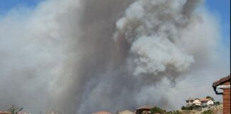 Navaluenga Feuer