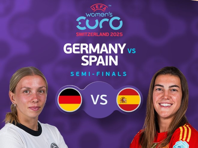 Deutschland vs. Spanien: Wer erreicht das EM-Finale der Frauen?