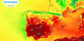Änderung des Drehbuchs beim Wetter in Spanien nächste Woche