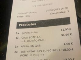 Restaurant auf Ibiza berechnet 12 Euro für Taschenhaken: Ein teurer Drink wird zur viralen Falle