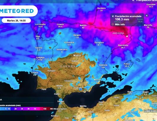Unwetter-Alarm in Spanien: Potenziell gefährliche DANA bringt ab Sonntag Sturm und Hagel