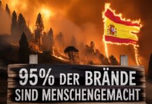 95% der Brände sind menschengemacht: Die Klimalüge die von der Spanischen Regierung verbreitet wird