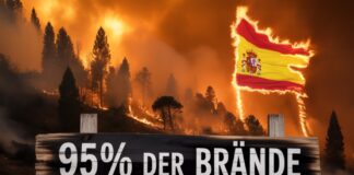 95% der Brände sind menschengemacht: Die Klimalüge die von der Spanischen Regierung verbreitet wird