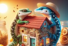 Eidechsen und Geckos im Haus: Warum diese Sommergäste ein gutes Omen sind